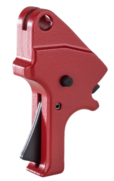 Picture of Apex Tactical Forward Set Sear & Trigger Kit Flat Trigger With 2 Lbs Draw Weight & Red Finish For S&W M&P 2.0 