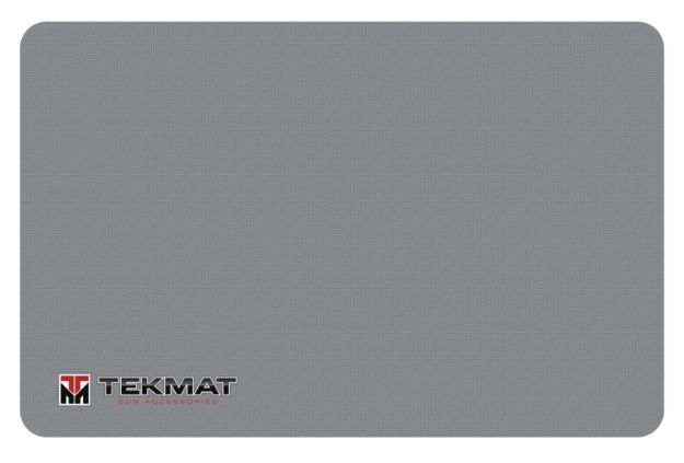 Picture of Tekmat Handgun Cleaning Mat Gray Rubber 17" Long Tekmat Logo 