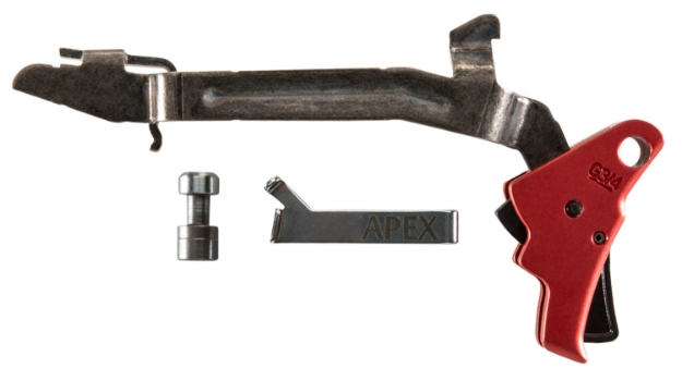 Picture of Apex Tactical Action Enhancement Kit Red Drop-In Trigger Compatible W/Glock 17/17L/19/22-27/31-35 Gen3-4 