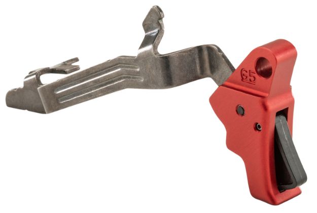 Picture of Apex Tactical Action Enhancement Trigger & Trigger Bar Drop-In Trigger With Apex Trigger Bar & Red Finish For Glock 17,19,19X,26,34,45 Gen5 