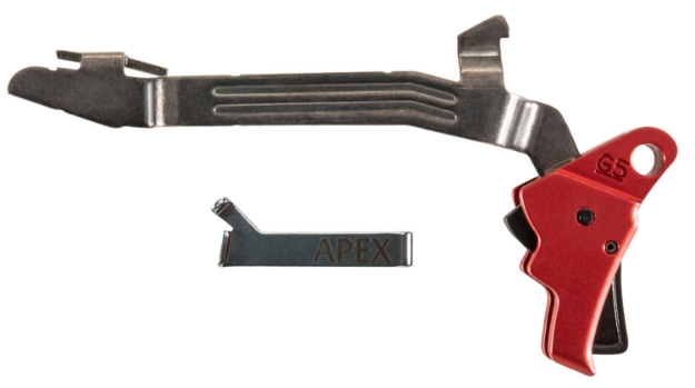 Picture of Apex Tactical Action Enhancement Kit Red Drop-In Trigger Compatible W/Glock 17/19/19X/26/34/45 Gen5 