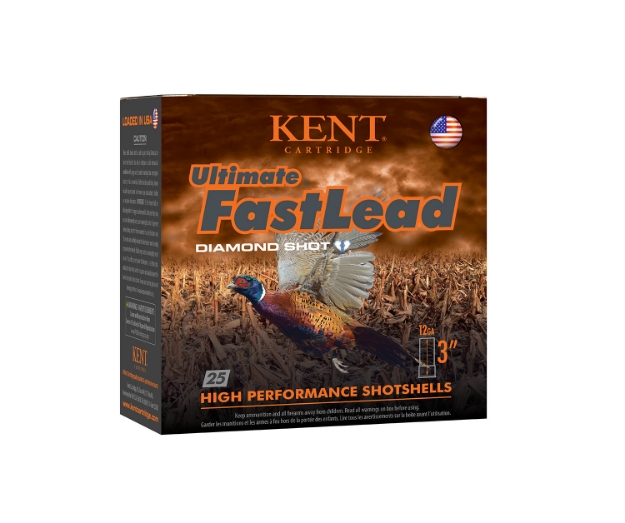 Picture of Kent Cartridge Ultimate Fast Lead 12 Gauge 3" 1 3/4 Oz 4 Shot 25 Per Box/ 10 Cs 