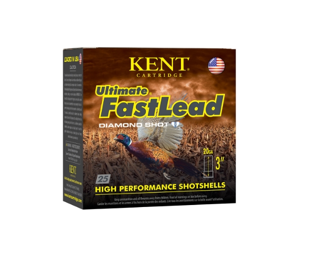 Picture of Kent Cartridge Ultimate Fast Lead 20 Gauge 3" 1 1/4 Oz 5 Shot 25 Per Box/ 10 Cs 