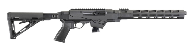 Picture of Ruger Pc Carbine *State Compliant 9Mm Luger 10+1 16.12" Fluted Barrel, Type Iii Hard Coat Anodized Aluminum Alloy Receiver, Fixed Magpul Moe Stock, M-Lok Accessory Slots, Optics Ready 