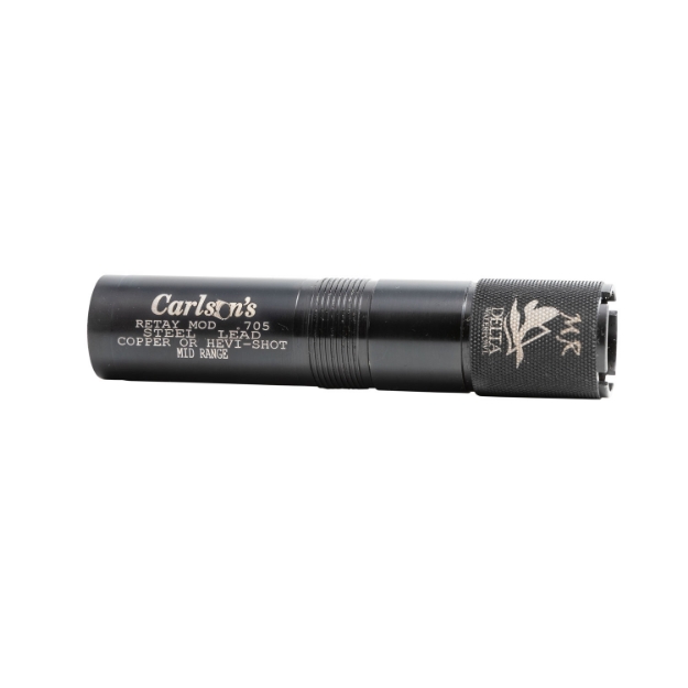 Picture of Carlson's Choke Tubes Delta Waterfowl 12 Gauge Mid-Range Extended 17-4 Stainless Steel 