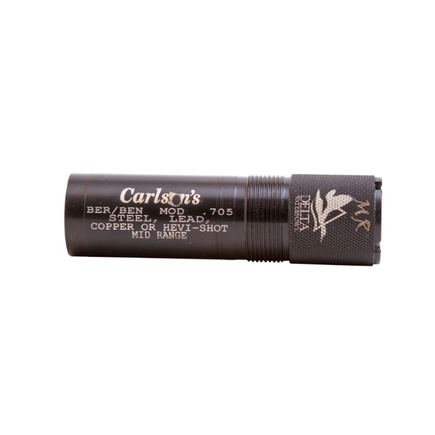 Picture of Carlson's Choke Tubes Delta Waterfowl Extended Choke 12 Gauge Mid-Range 17-4 Stainless Steel 