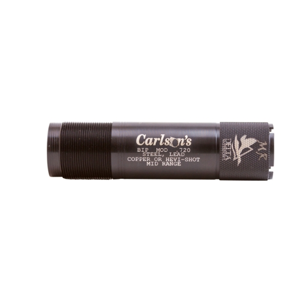 Picture of Carlson's Choke Tubes Delta Waterfowl Extended Choke 12 Gauge Mid-Range Extended 17-4 Stainless Steel 