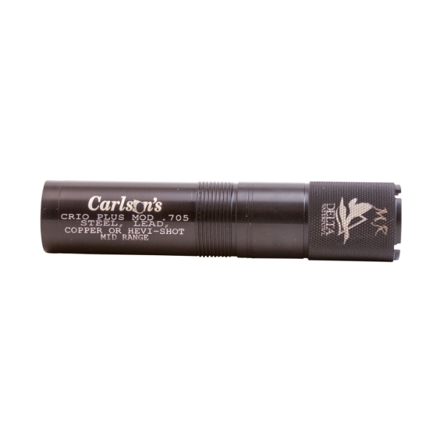 Picture of Carlson's Choke Tubes Delta Waterfowl Extended Choke 12 Gauge Mid-Range Extended 17-4 Stainless Steel 