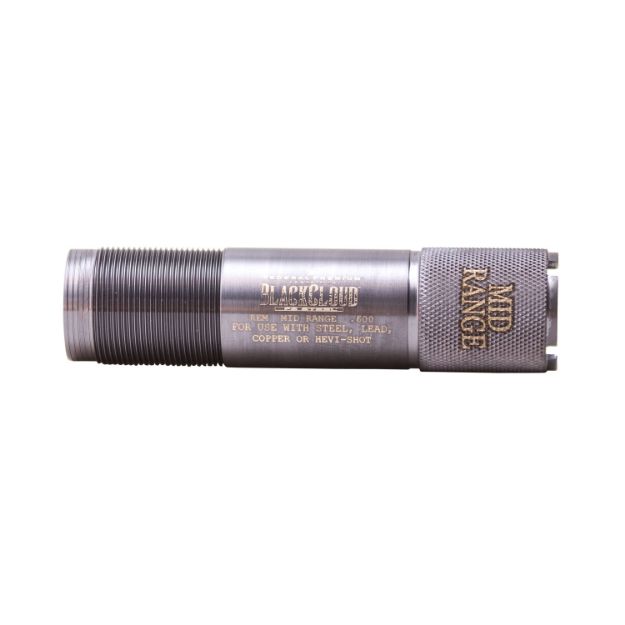 Picture of Carlson's Choke Tubes Black Cloud 09023 20 Gauge Mid-Range Steel Titanium Coated 