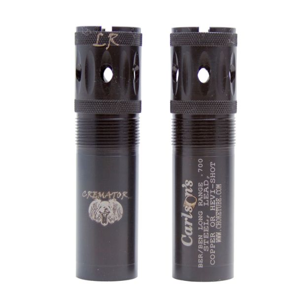 Picture of Carlson's Choke Tubes Cremator 12 Gauge Long Range Ported 17-4 Stainless Steel 