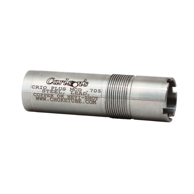 Picture of Carlson's Choke Tubes Replacement 12 Gauge Modified Flush Stainless Steel 