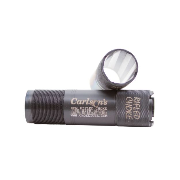 Picture of Carlson's Choke Tubes Replacement 12 Gauge Rifled 304 Stainless Steel 