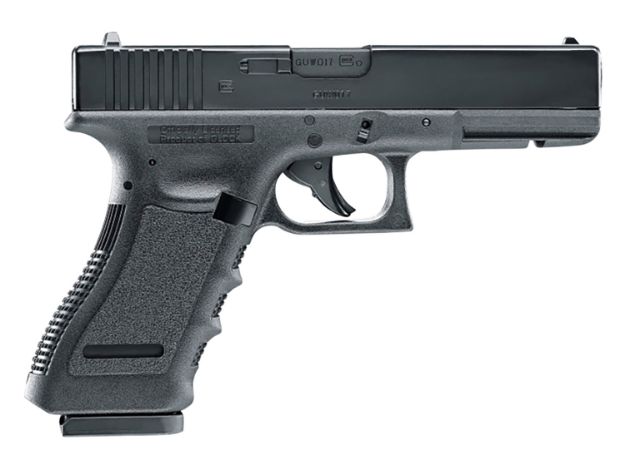 Picture of Umarex Glock Air Guns Glock 17 Gen3 Co2 177 Bb 18+1 4.48" Black Polymer Grips 