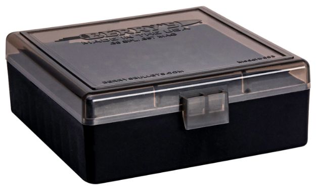 Picture of Berry's Ammo Box 38 Special 357 Mag Smoke/Black Polypropylene 1.68" L X 0.40" 100Rd 