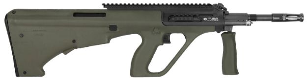 Picture of Steyr Arms Aug A3 M1 5.56X45mm Nato 30+1 16", Black Rec, Od Green Fixed Bullpup Stock & Collapsible Foregrip, Extended Pic Rail (Oem Mag) 