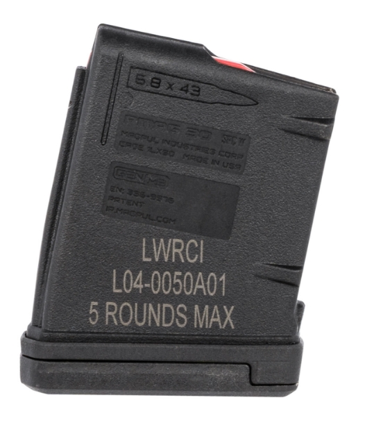 Picture of Lwrc 200-0123A02 Pmag Black Detachable 5Rd 6.8 Spc For Lwrc Six8 