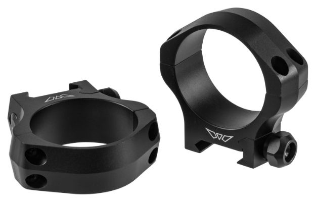 Picture of Warne Mountain Tech Scope Ring Set Fixed For Rifle Maxima/Weaver/Picatinny Low 40Mm Tube Matte Black Aluminum 