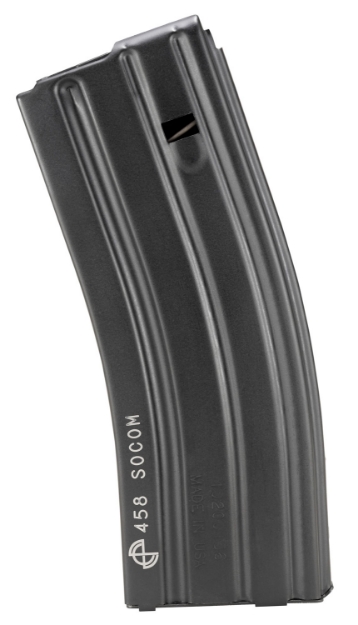 Picture of Duramag Ss Replacement Magazine Black With Black Follower Detachable 10Rd 458 Socom For Ar-15 