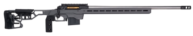 Picture of Savage Arms 110 Elite Precision 223 Rem,5.56X45mm Nato 10+1 26" Matte Stainless, Matte Black Rec, Gray Cerakote Adjustable Mdt Acc Aluminum Chassis Stock 