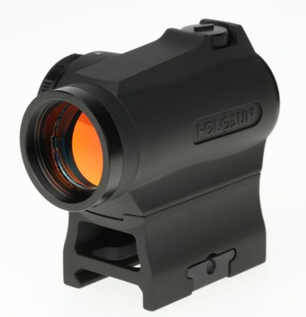 Picture of Holosun  Black Anodized 1X 20Mm 20Mm Tube 2 Moa Red Dot Reticle 2 Moa Dot Carbine/Rifle 