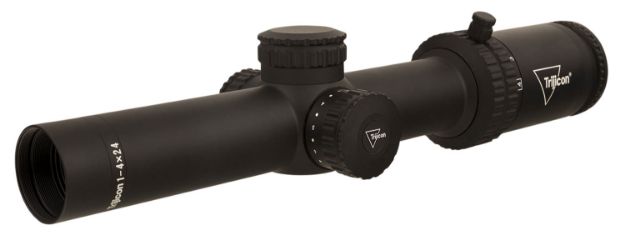 Picture of Trijicon Credo Matte Black 1-4X24mm 30Mm Tube Led Illuminated Red Mrad Ranging Reticle 