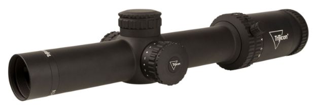 Picture of Trijicon Credo Matte Black 1-6X24mm 30Mm Tube Led Illuminated Bdc Red Segmented Circle .223 55Gr Reticle 