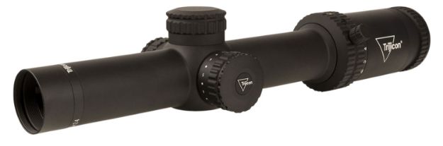 Picture of Trijicon Credo Matte Black 1-6X24mm 30Mm Tube Led Illuminated Bdc Green Segmented Circle .223 55Gr Reticle 