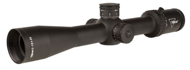 Picture of Trijicon Credo Matte Black 2-10X36mm 30Mm Tube Led Illuminated Red Mrad Precision Tree Reticle 