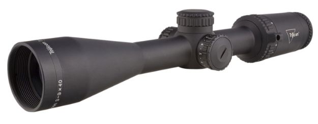 Picture of Trijicon Credo Matte Black 3-9X40mm 1" Tube Led Illuminated Red Mil-Square Crosshair Reticle 