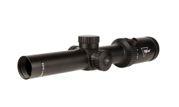 Picture of Trijicon Credo Hx Satin Black 1-6X24mm 30Mm Tube Led Illuminated Green Bdc Hunter Holds W/Dot .308 Reticle 