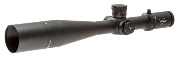 Picture of Trijicon Tenmile Matte Black 5-50X56mm 34Mm Tube Led Illuminated Red/Green Mrad Center Dot W/Wind Holds Reticle 