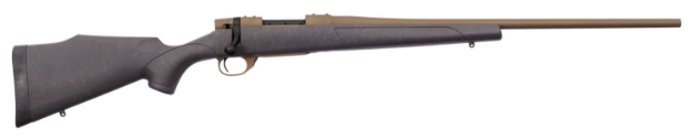 Picture of Weatherby Vanguard Weatherguard 25-06 Rem Caliber With 5+1 Capacity, 24" Barrel, Burnt Bronze Cerakote Metal Finish & Bronze Webbed Black Fixed Monte Carlo Stock Right Hand (Full Size) 