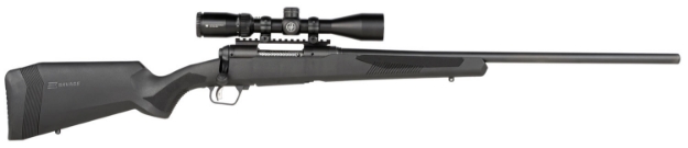 Picture of Savage Arms 110 Apex Hunter Xp 6.5 Prc 2+1 24", Matte Black Metal, Synthetic Stock, Vortex Crossfire Ii 3-9X40mm Scope 