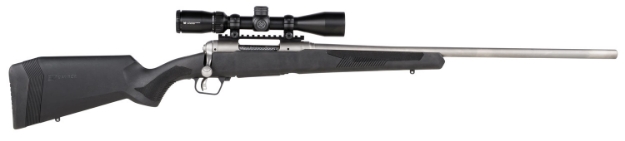 Picture of Savage Arms 110 Apex Storm Xp 6.5 Prc 2+1 24", Matte Stainless Metal, Synthetic Stock, Vortex Crossfire Ii 3-9X40mm Scope 