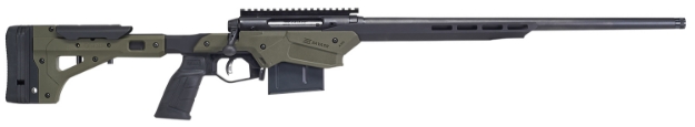 Picture of Savage Arms Axis Ii Precision 243 Win 10+1 22", Matte Black Barrel/Rec, Od Green Adjustable Mdt Aluminum Chassis, Polymer Grip 