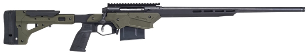 Picture of Savage Arms Axis Ii Precision 6.5 Creedmoor 10+1 22", Matte Black Barrel/Rec, Od Green Adjustable Mdt Aluminum Chassis, Polymer Grip 