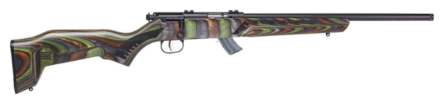 Picture of Savage Arms Mark Ii Minimalist 22 Lr Caliber With 10+1 Capacity, 18" Barrel, Matte Black Metal Finish & Boyd's Minimalist Green Laminate Stock Right Hand (Full Size) 