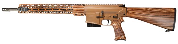 Picture of Windham Weaponry R18fsfss 7.62X51mm Nato Caliber With 18" Barrel, 5+1 Capacity, Brown Cerakote Rec Finish, Woodgrain A2 Fixed Stock & Woodgrain Dipped Polymer Grip Right Hand 