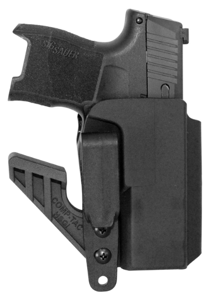 Picture of Comp-Tac Ev2 Aiwb Black Kydex Belt Clip Fits Sig P365xl Right Hand 