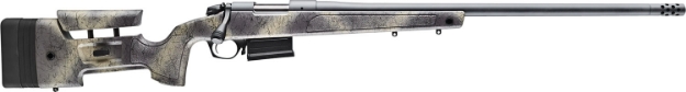 Picture of Bergara Rifles B-14 Wilderness Hmr 6.5 Prc 3+1 24" Threaded Barrel, Matte Blued, Woodland Camo Stock 