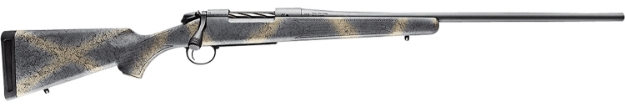 Picture of Bergara Rifles B-14 Wilderness Hunter 28 Nosler 2+1 26", Sniper Gray Cerakote, Woodland Camo Stock 