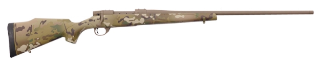 Picture of Weatherby Vanguard 6.5X300 Wthby Mag Caliber With 3+1 Capacity, 26" Barrel, Flat Dark Earth Cerakote Metal Finish & Multicam Fixed Monte Carlo Stock Right Hand (Full Size) 