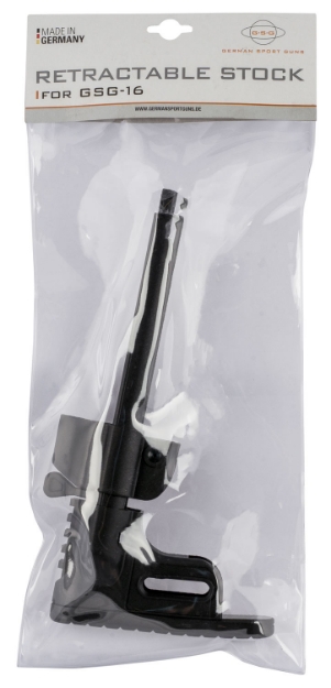 Picture of Gsg Oem Replacement Stock Black Synthetic Retractable With Storage Compartment For Gsg 16 