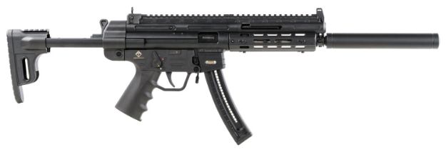 Picture of Gsg Gsg-16 22 Lr Caliber With 22+1 Capacity, 16.25" Barrel, Black Metal Finish & Collapsible With Storage Compartment Black Stock Right Hand (Full Size) 