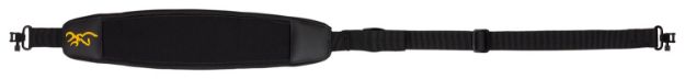 Picture of Browning Big Game Sling Made Of Black Neoprene With 25"-50" Oal, Adjustable Design & Swivels For Rifle/Shotgun 