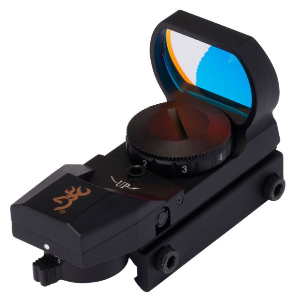 Picture of Browning Buck Mark Black Anodized 1X 3 Moa Red Multi Reticle 