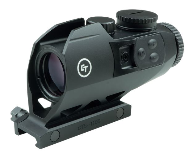 Picture of Crimson Trace Cts-1100 Black 3.5X 30Mm Illuminated Hybrid Bdc Reticle Red 