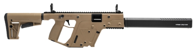 Picture of Kriss Usa Vector Gen Ii Crb 9Mm Luger 16" 17+1 Flat Dark Earth Cerakote 6 Position Stock 