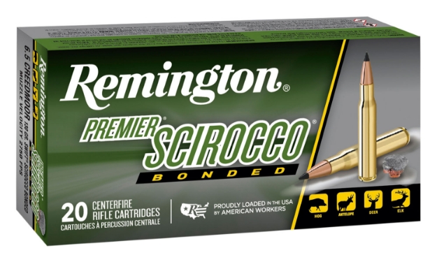 Picture of Remington Ammunition Premier Scirocco Bonded 6.5 Creedmoor 130 Gr Swift Scirocco Bonded (Ssb) 20 Per Box/ 10 Cs 