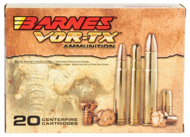 Picture of Barnes Bullets Vor-Tx Centerfire Rifle 416 Rem Mag 400 Gr Round Nose Banded Solid 20 Per Box/ 10 Cs 